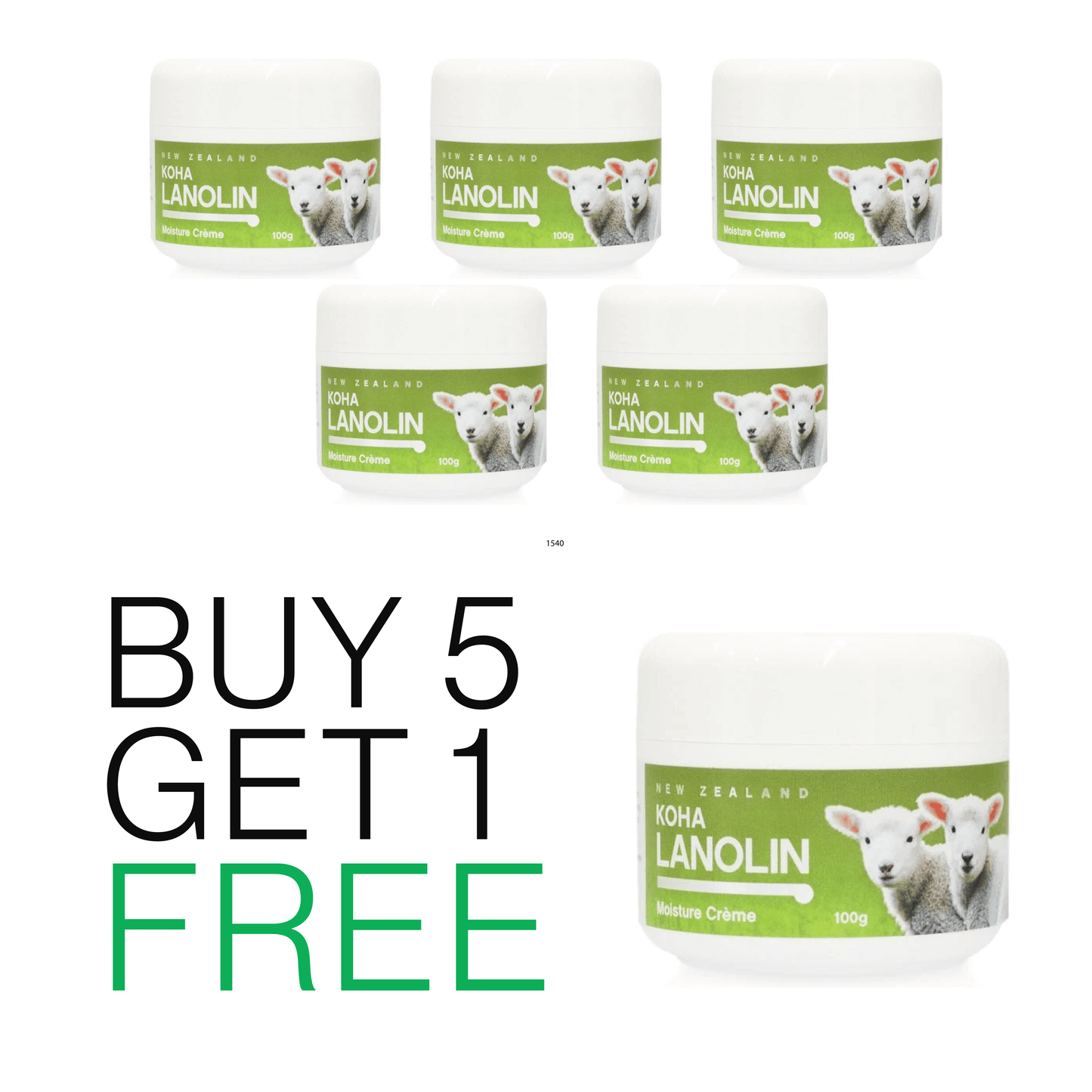 Koha Lanolin Moisture Creme 100g - KOHA BEAUTY