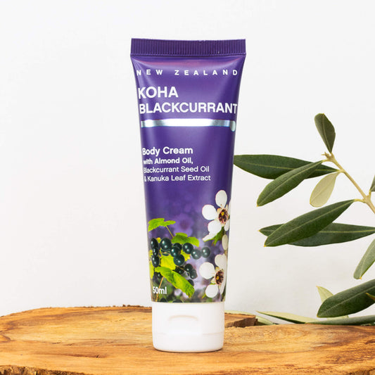 Koha Blackcurrant Body Cream 50ml - KOHA BEAUTY